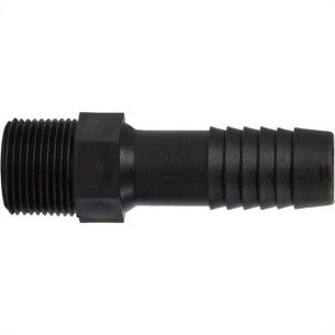 Plasbohn Preto Adaptador Interno Rosca Externa  1.1/2'' 2406 - Kit C/10 