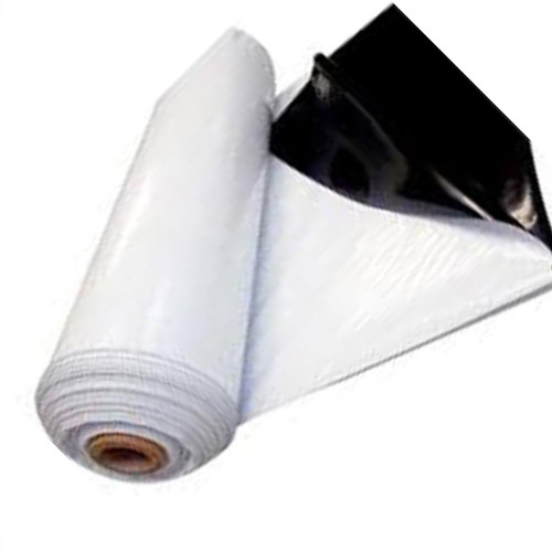 Lona Plastica Negreira Preta/Branca 8X 50M Dupla Face 150 Micras 40Kilos 40845