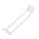 Gancho Painel Ms Com Porta Preco Branco 4,5Mmx25Cm 13550 - Kit C/10 Gancho Painel Ms Com Porta Preco Branco 4,5Mmx25Cm 13550 - Kit C/10