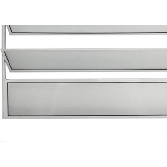 Janela Basculante Aluminio Branca Hikari 60 X 100 Vb33 Janela Basculante Aluminio Branca Hikari 60 X 100 Vb33
