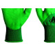 Luva Malha Kalipso Verde Confortato Emborrachada G Par - Kit C/12 Luva Malha Kalipso Verde Confortato Emborrachada G Par - Kit C/12