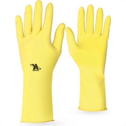 Luva Kalipso Latex Amarela P Par Luva Kalipso Latex Amarela P Par