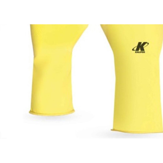 Luva Kalipso Latex Amarela P Par Luva Kalipso Latex Amarela P Par