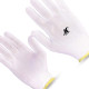 Luva Helanca Kalipso Nylon Branca - Kit C/12 Luva Helanca Kalipso Nylon Branca - Kit C/12