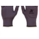 Luva Helanca Kalipso Nylon Cinza - Kit C/12 Luva Helanca Kalipso Nylon Cinza - Kit C/12