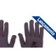 Luva Helanca Kalipso Nylon Cinza - Kit C/12 Luva Helanca Kalipso Nylon Cinza - Kit C/12