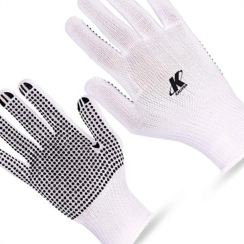 Luva Helanca Kalipso Com Pigmento Branco - Kit C/12 Luva Helanca Kalipso Com Pigmento Branco - Kit C/12