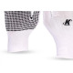 Luva Helanca Kalipso Com Pigmento Branco - Kit C/12 Luva Helanca Kalipso Com Pigmento Branco - Kit C/12
