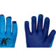 Luva Malha Kalipso Bluegrip Palma Emboarrachada G Par - Kit C/12 Luva Malha Kalipso Bluegrip Palma Emboarrachada G Par - Kit C/12