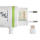 Carregador Flexgold Turbo 1 Usb Com Pino Adaptador Com Cabo V8 Xc-V8/Glx Carregador Flexgold Turbo 1 Usb Com Pino Adaptador Com Cabo V8 Xc-V8/Glx