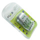 Carregador Flexgold Para Pilha Aaa 1100Ma Com 4 Aaa Fx-C03/Aaa Carregador Flexgold Para Pilha Aaa 1100Ma Com 4 Aaa Fx-C03/Aaa