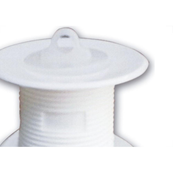 Valvula Tanque Plastica Grap Branca 1.1/4'' 1533 Valvula Tanque Plastica Grap Branca 1.1/4'' 1533