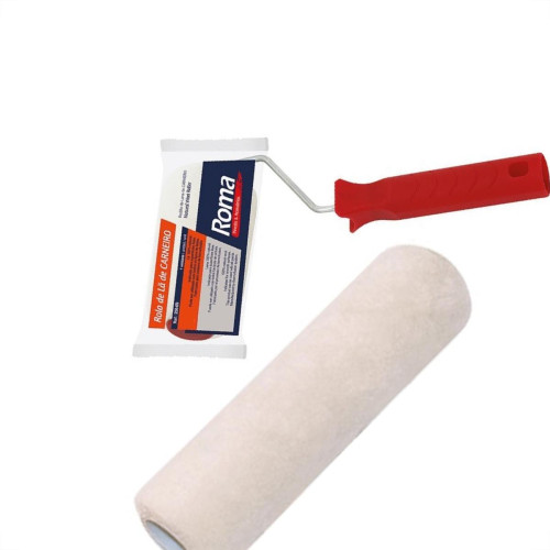 Rolo La Roma Natural Supremo 05Cm Com Cabo 250 05 Rolo La Roma Natural Supremo 05Cm Com Cabo 250 05