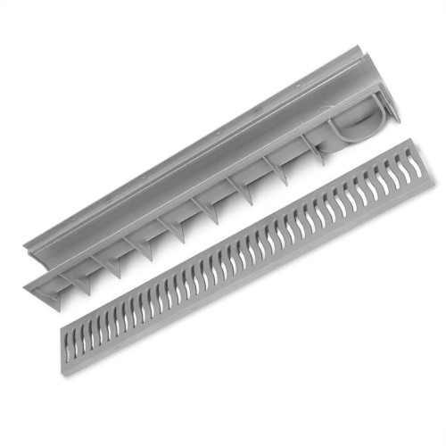 Ralo Linear Roma Com Grelha 14,5X100Cm 6090 6 Ralo Linear Roma Com Grelha 14,5X100Cm 6090 6