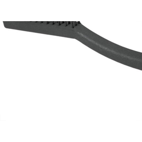 Escova Aco Roma Plastica Com Cabo 3 Filas 3030