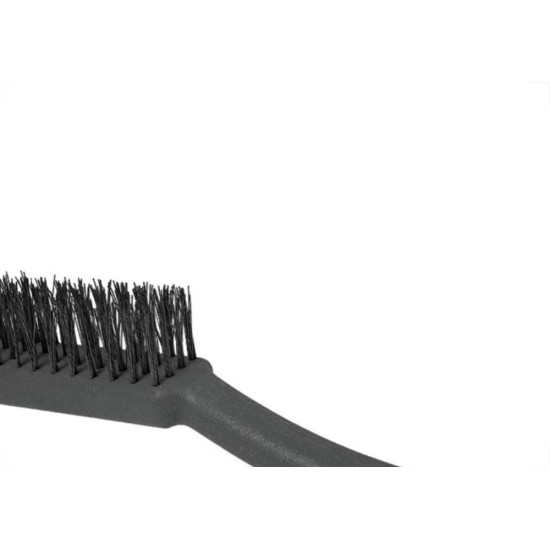 Escova Aco Roma Plastica Com Cabo 4 Filas 3040