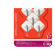 Gancho Adesivo Primafer Branco Plastico/Metal 0,3 1Kg 5 Pecas Losango Pr2561