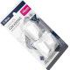 Gancho Adesivo Primafer Branco Plastico 0,5 1Kg 3Pecas Medio Pr2509 Gancho Adesivo Primafer Branco Plastico 0,5 1Kg 3Pecas Medio Pr2509