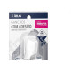 Gancho Adesivo Primafer Branco Plastico 0,5 1Kg 3Pecas Medio Pr2509 Gancho Adesivo Primafer Branco Plastico 0,5 1Kg 3Pecas Medio Pr2509
