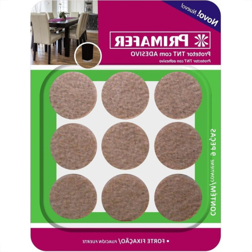 Protetor Adesivo Primafer Feltro Redondo Pequeno 09Pecas Pr2135