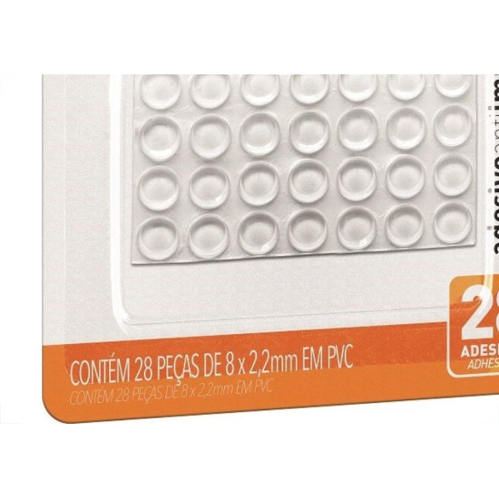 Protetor Adesivo Primafer Anti-Impacto Pequeno 28Pecas Pr2141