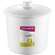 Lixeira Primafer Plastico 6 Litros Branca Com Tampa 1014-2 Lixeira Primafer Plastico 6 Litros Branca Com Tampa 1014-2