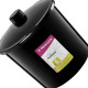 Lixeira Primafer Plastico 6 Litros Preta Com Tampa Pr1014-8 Lixeira Primafer Plastico 6 Litros Preta Com Tampa Pr1014-8