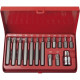 Ponteira Torx Eda Longo/Curto Kit 16Pecas 8Sq Ponteira Torx Eda Longo/Curto Kit 16Pecas 8Sq