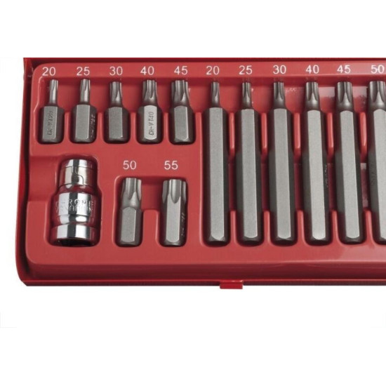 Ponteira Torx Eda Longo/Curto Kit 16Pecas 8Sq Ponteira Torx Eda Longo/Curto Kit 16Pecas 8Sq