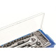 Soquete Excellent Bits Com Catraca Encaixe 1/4 3/8Com 40Pecas 8Zi