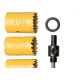 Serra Copo Multiuso Eda Bimetal 3/4'' A 1.3/8'' Com 7 Pecas 9Jp Serra Copo Multiuso Eda Bimetal 3/4'' A 1.3/8'' Com 7 Pecas 9Jp