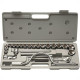 Soquete Eda Bits Com Catraca Encaixe 1/2''24 Pecas 2Gd Soquete Eda Bits Com Catraca Encaixe 1/2''24 Pecas 2Gd