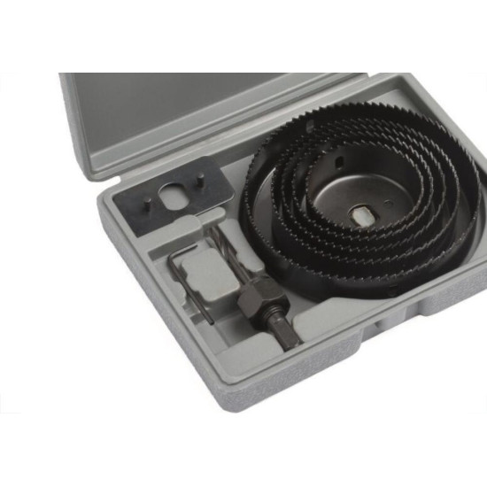Serra Copo Aco Carbono Eda 2.1/2 A 5'' 7Pecas 9Ka Serra Copo Aco Carbono Eda 2.1/2 A 5'' 7Pecas 9Ka
