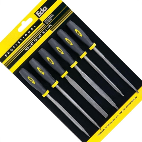 Lima Agulha Eda Kit Com 06Pecas 7Gm-1 Lima Agulha Eda Kit Com 06Pecas 7Gm-1