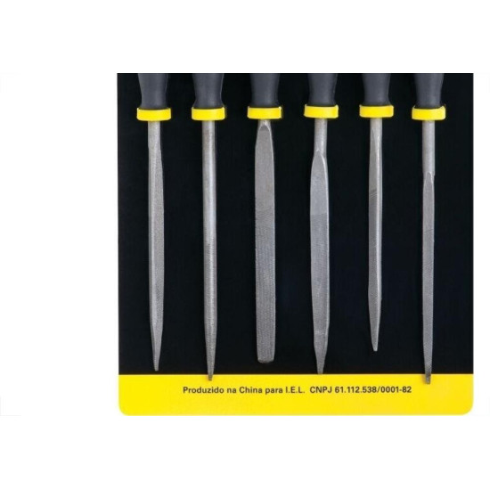 Lima Agulha Eda Kit Com 06Pecas 7Gm-1 Lima Agulha Eda Kit Com 06Pecas 7Gm-1