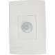 Sensor Qualitronix Parede Embutir Foto 180° Branco Qi2M Sensor Qualitronix Parede Embutir Foto 180° Branco Qi2M