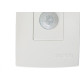 Sensor Qualitronix Parede Embutir Foto 180° Branco Qi2M Sensor Qualitronix Parede Embutir Foto 180° Branco Qi2M