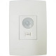Sensor Qualitronix Parede Embutir Foto 180° Com Chave Branco Qi6M Sensor Qualitronix Parede Embutir Foto 180° Com Chave Branco Qi6M