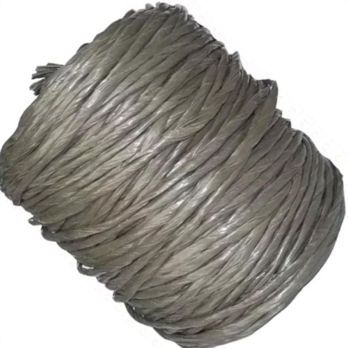 Fitilho Torcido Grosso Cinza Rolo 0214 1292 Fitilho Torcido Grosso Cinza Rolo 0214 1292