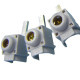 Conector Generico 25Mm Jng Frontal Para Disjuntor 51417 - Kit C/10 Conector Generico 25Mm Jng Frontal Para Disjuntor 51417 - Kit C/10