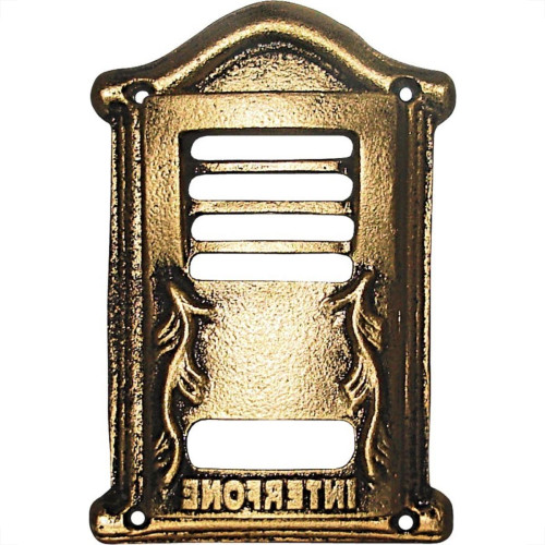 Protetor Interfone Real Aluminio Fundido 23S 726 Protetor Interfone Real Aluminio Fundido 23S 726