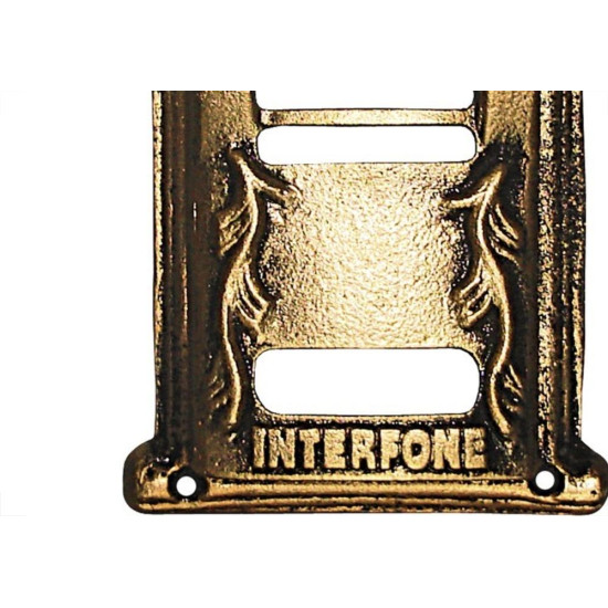 Protetor Interfone Real Aluminio Fundido 23S 726 Protetor Interfone Real Aluminio Fundido 23S 726