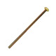 Parafuso Cama Fenda 1/4 X 130Mm % 118 - 1 Cento Parafuso Cama Fenda 1/4 X 130Mm % 118 - 1 Cento
