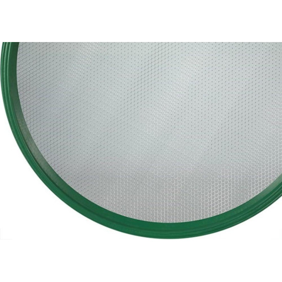 Peneira Mm Areia 55Cm Chapa Expandida Aro Plastico Verde 23628 - Kit C/10 