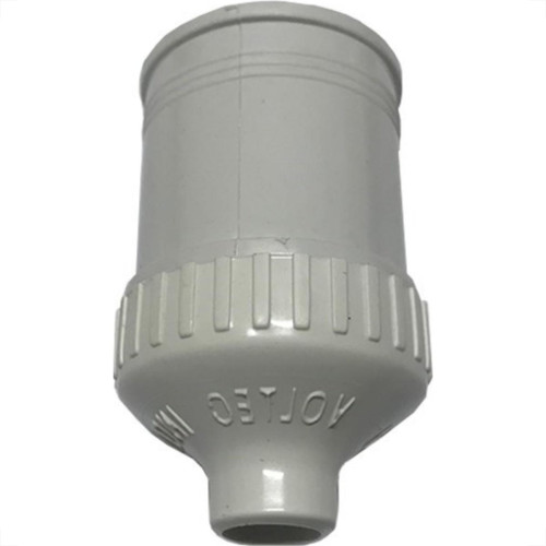 Soquete Sem Chave Nylon Voltec Borne Branco V405.1 - Kit C/50 