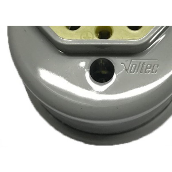 Tomada Externa Voltec 2 Polos +Terra 20A Cinza V419.2 - Kit C/30 Tomada Externa Voltec 2 Polos +Terra 20A Cinza V419.2 - Kit C/30