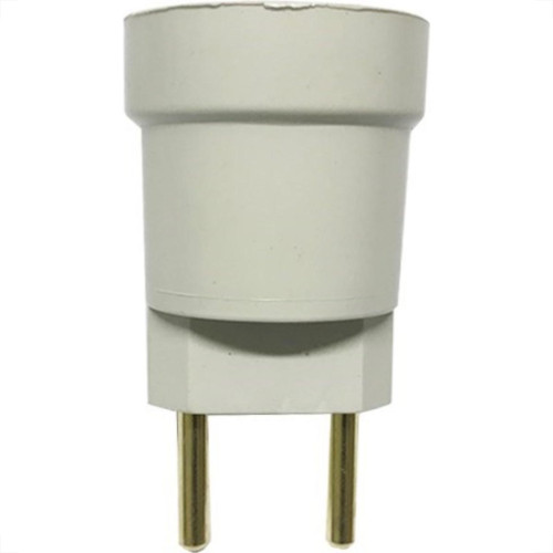 Pino Porta Lampada 2 Polos Voltec Branco V401.1 - Kit C/50 Pino Porta Lampada 2 Polos Voltec Branco V401.1 - Kit C/50