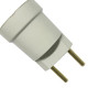 Pino Porta Lampada 2 Polos Voltec Branco V401.1 - Kit C/50 Pino Porta Lampada 2 Polos Voltec Branco V401.1 - Kit C/50