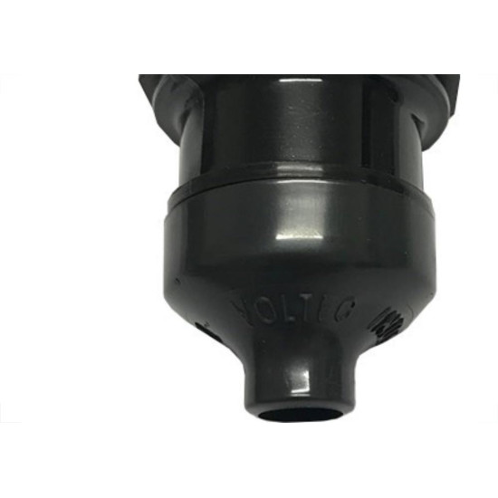 Soquete Abajour Coluna Voltec Preto V404.0 - Kit C/50 Soquete Abajour Coluna Voltec Preto V404.0 - Kit C/50