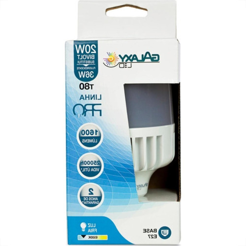 Lampada Led Bulbo Galaxy 20W 6500K 4200A Lampada Led Bulbo Galaxy 20W 6500K 4200A